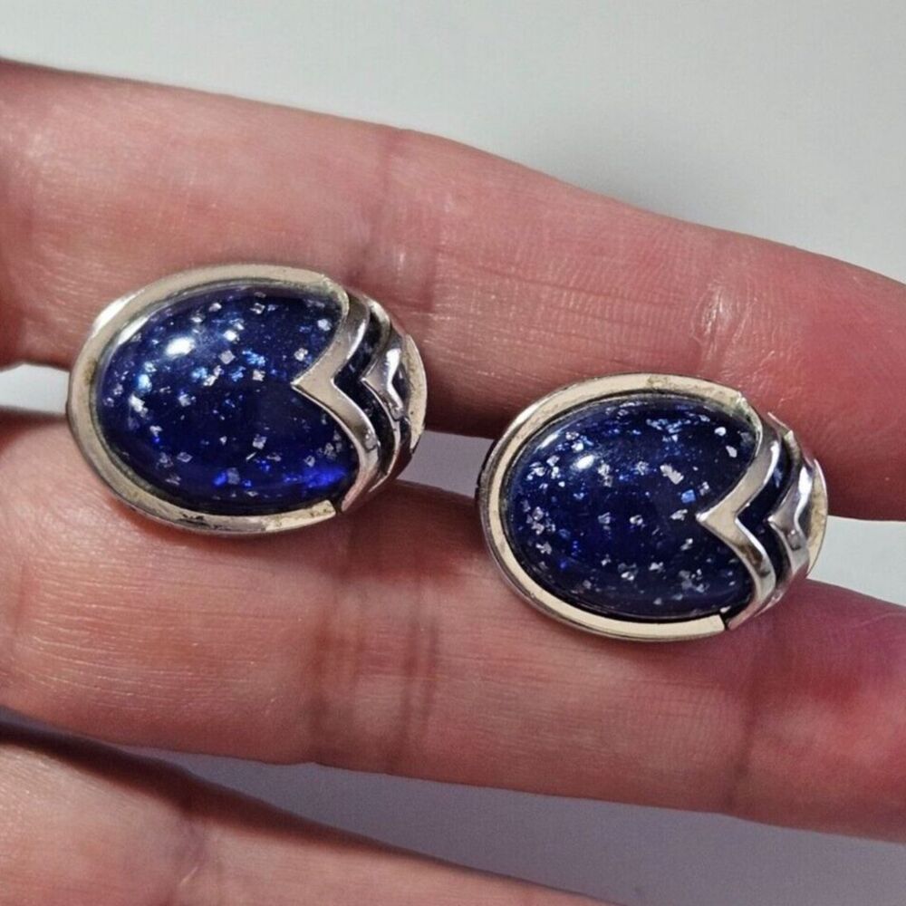 Men's swank vintage celestial cufflinks